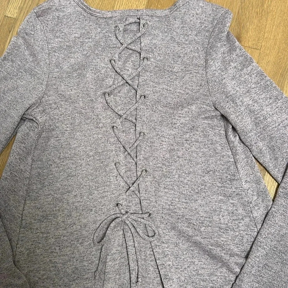 Corset back hi lo top - Picture 3 of 3